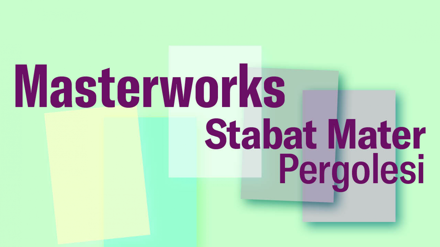 Podcast over Pergolesi's Stabat Mater