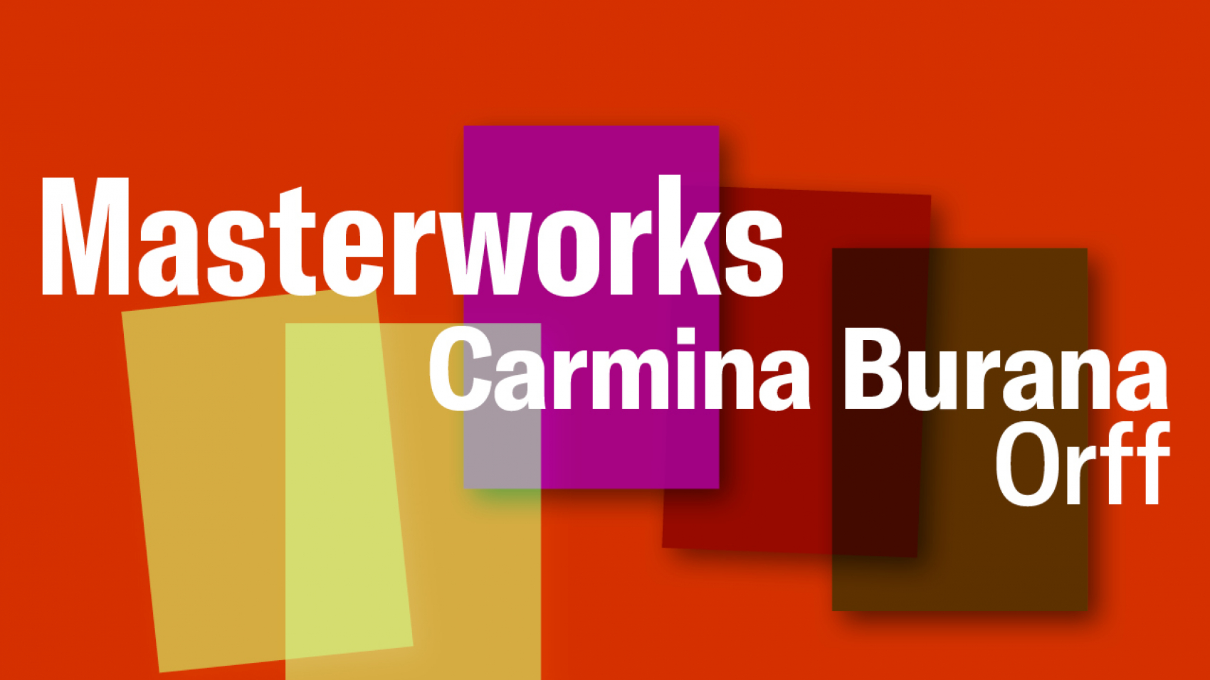Podcast over Carl Orffs Carmina Burana